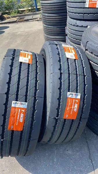 Шина 385/65 R22.5 T-808 24PR 164K резина причіпна UNICOIN 34827 фото