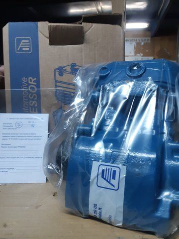 Компресор КАМАЗ 2-циліндровий підвищеної продуктивності (Аурида, м. Паневежис) 5320-3509015-10 4224 фото