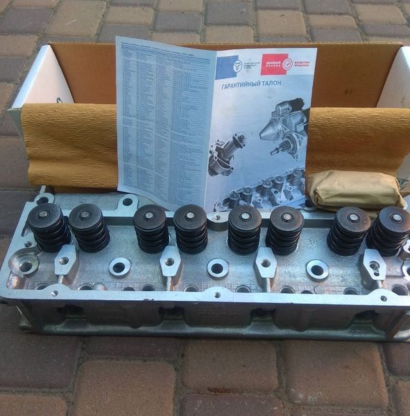 Головка блоку 402 Волга, Газель, УАЗ (вир-во ЗМЗ, Оригінал) 402.3906562 ГБЦ 402.3906562 фото
