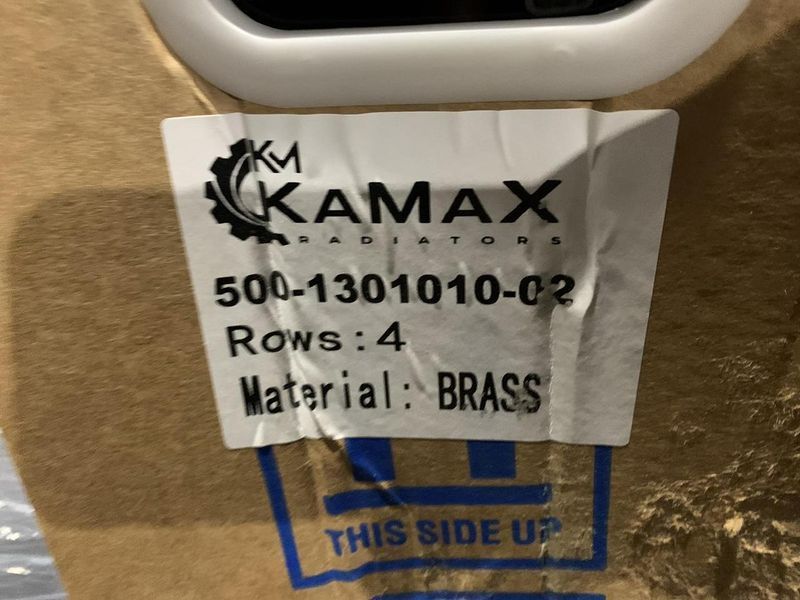 Радіатор охолодження МАЗ 500 3-рядний мідний (вир-во КАМАХ) 500-1301010 35393 фото